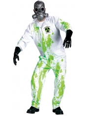 Radioactive Recovery Team Costume - Mens Halloween Costumes